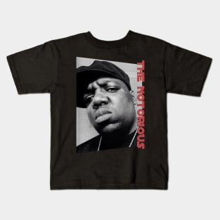 notorious big - monochrome style Kids T-Shirt